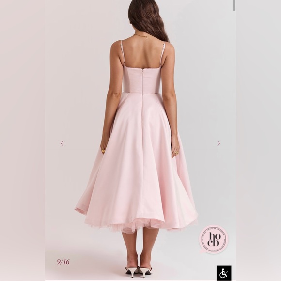 House of CB Blush Strapless Dress - Picture 10 of 12